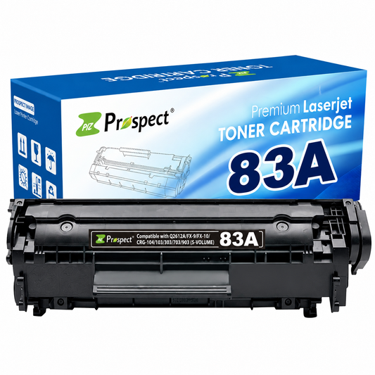 Creative/KOANAN/My Toner 83A  CF283A / CRG737 Black Toner Cartridge – Compatible with HP  & Canon Laser Printers