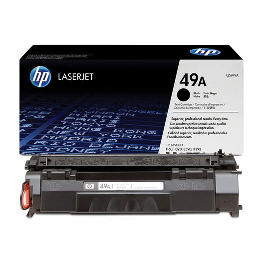HP 49A (Q5949A) Original Black LaserJet Toner Cartridge