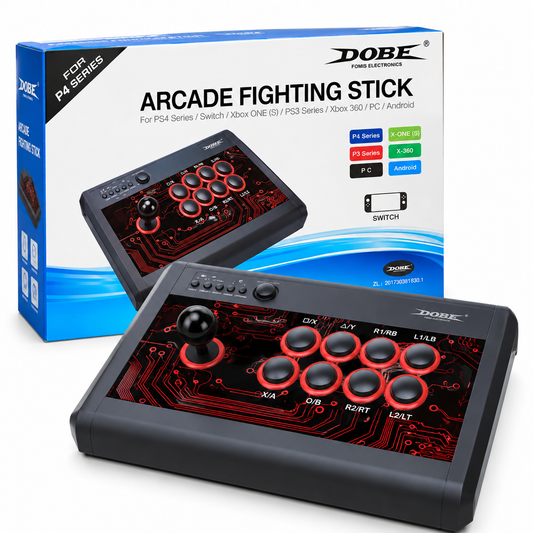 DOBE TP4-848 Arcade Fighting Stick – PS4 / Switch / Xbox / PC / Android