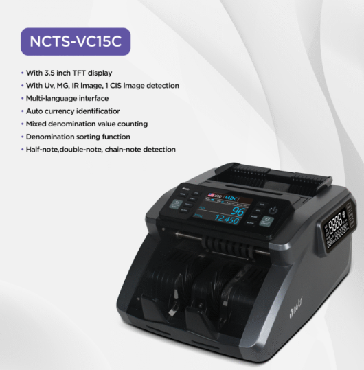 NCTS VC15C Multi-Currency CIS Value Money Counter