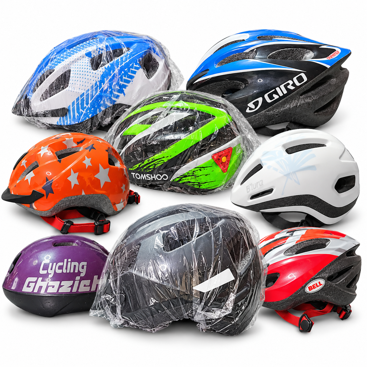 Bike, Scooter & Skateboard Helmets – Mixed , New & Used