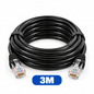 RJ45 Ethernet LAN Network Cable – Ready Made, Plug & Play – 0.5M, 1M, 2M, 3M, 5M, 10M, 15M, 20M, 30M, 40M, 60M