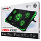 CROWN Micro CMLS-K332 Laptop Cooling Pad – 5 Fans, Up to 19 Inch