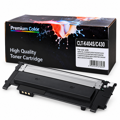 Samsung CLT-404S Compatible Toner Cartridge CLT-Y404S CLT-M404S CLT-K404S – Yellow Magenta Black – Xpress C430 C432 C433 C480 C482 C483 Series