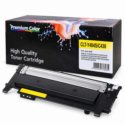Samsung CLT-404S Compatible Toner Cartridge CLT-Y404S CLT-M404S CLT-K404S – Yellow Magenta Black – Xpress C430 C432 C433 C480 C482 C483 Series