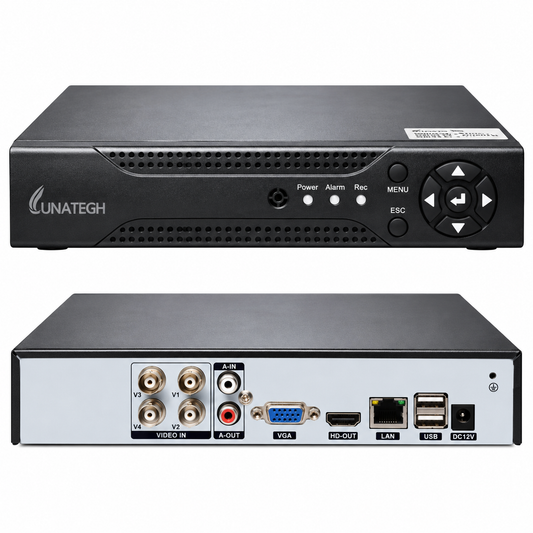 UNATECH OKT41 CCTV DVR Digital Video Recorder – Security Surveillance Recording Unit