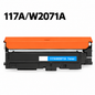 117A W2070A / W2071A / W2072A / W2073A Compatible HP Color Laser Toner Cartridges – Black, Cyan, Yellow, Magenta