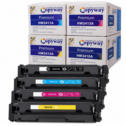 W2410A / W2411A / W2412A / W2413A (216A) Compatible HP Color LaserJet Toner Cartridge – Black, Cyan, Yellow, Magenta