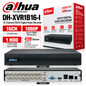 Dahua 16ch , 2MP DH-XVR1B16-I 16-Channel HDCVI Digital Video Recorder DVR, 1080P, 1 HDD, WizSense AI Coding