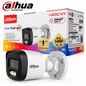 Dahua DH-HAC-HFW1500RLP-IL-A 5MP HDCVI Bullet Security Camera, 3.6mm Lens, Smart Dual Light, 30m IR & Warm Light, Built-in Audio