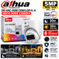 Dahua DH-HAC-HDW1500CLQP-IL-A 5MP Smart Dual Light HDCVI Dome Security Camera – 2.8mm Lens, 30m IR & Warm Light, Built-In Microphone, IP67