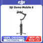 DJI Osmo Mobile 8 Smartphone Gimbal Stabilizer – 3-Axis, 360° Pan, Native Tracking, Multifunctional Module, Built-In Tripod & Extension Rod, 10-Hour Battery
