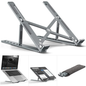 Laptop Stand – Creative Folding Storage Bracket, Adjustable 7-Level Height, Foldable Portable Laptop Riser