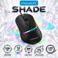Mouschi Shade RGB Wired Optical Mouse – 12000 DPI, 6 Adjustable DPI Levels, 13 RGB Lighting Modes, 1.8m Braided Cable