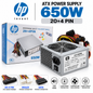 650W PC Power Supply – HP Invent ATX-650WB, 20+4 Pin ATX PSU, Cooling Fan, Overpower & Short-Circuit Protection
