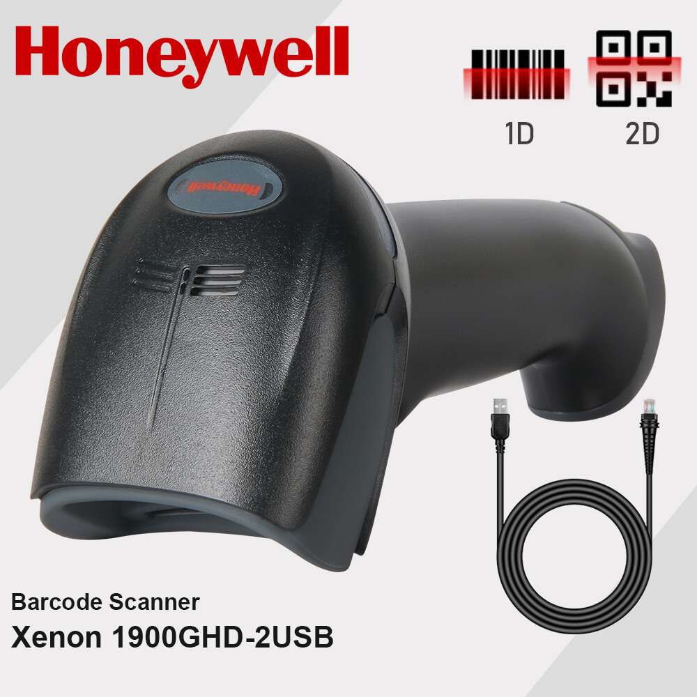 Honeywell Xenon 1900 Barcode Scanner – Handheld Barcode Reader, 5V 450mA, POS & Inventory Scanning