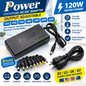 Universal Laptop Charger Victory VT-E9602 120W Adjustable 12V–24V Power Adapter with 9 Connector Tips