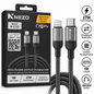 NEZO N-C123 USB-C to Lightning Cable 1m – 27W PD Fast Charging, Durable Braided iPhone Charging & Data Cable