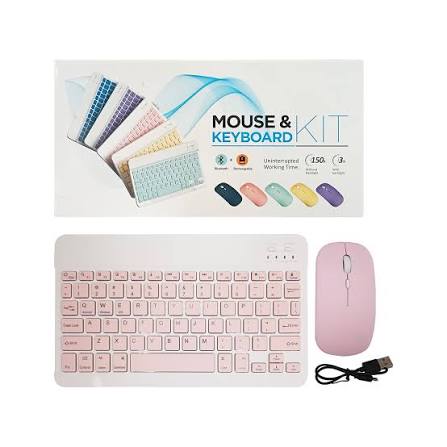 Bluetooth Mouse & Keyboard Kit – Rechargeable Wireless Combo with Backlight