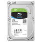 Seagate SkyHawk 1TB ST1000VX005 hard drive on white background