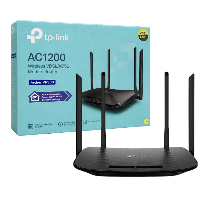 TP-Link Archer VR300 AC1200 Wireless VDSL/ADSL Modem Router
