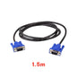 Multi-Cable VGA Cable 15-Pin High Resolution SVGA Male to Male Blue/Black (1.5m / 5m / 10m / 20m)