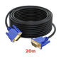Multi-Cable VGA Cable 15-Pin High Resolution SVGA Male to Male Blue/Black (1.5m / 5m / 10m / 20m)